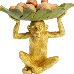 Misa Dekoracyjna Banana Leaf 24x22 Cm Zielono-złota