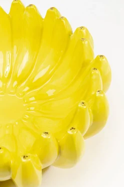 Misa Dekoracyjna Ceramiczna żółta Banany Ø30 Cm