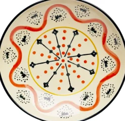 Misa Dekoracyjna Z Ceramiki Boho Kolorowe Wzory Ø22 Cm