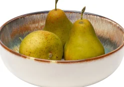 Miska Kamionkowa środek W Kolorze Niebieskim Ø18 Cm