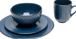 Miska Na Płatki Ceramiczna Niebieska Ø15 Cm 700 Ml