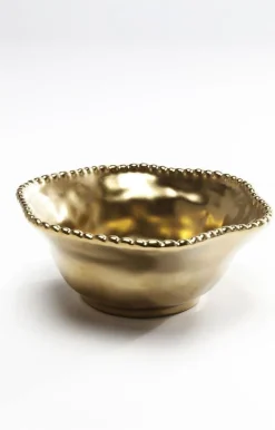 Miska Na Przekąski Bell Ø16 Cm Złota