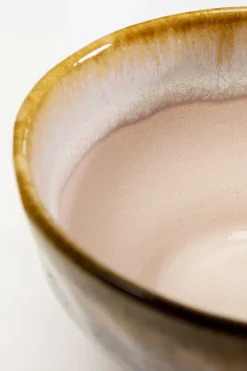 Miska śniadaniowa Kamionkowa Różowa 650 Ml