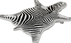 Naczynie Dekoracyjne - Na Przekąski Zebra Czarno-białe 21x15 Cm