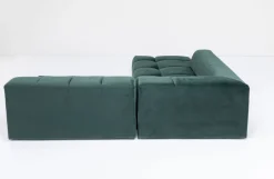 Narożnik Belami 265x210 Cm Ciemnozielony Lewy