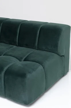 Narożnik Belami 265x210 Cm Ciemnozielony Lewy