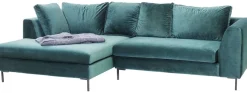 Narożnik Gianna 290x167 Cm Zielony Lewy