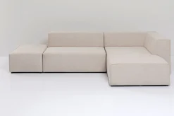Narożnik Infinity Ottomane 306x182 Cm Kremowy Prawy