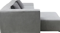 Narożnik Infinity Szary 302x182 Cm Lewostronny