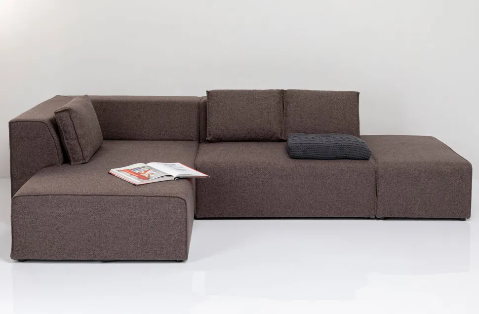 Narożnik Modułowy Infinity Dolce 306x182 Cm Brązowy Lewy