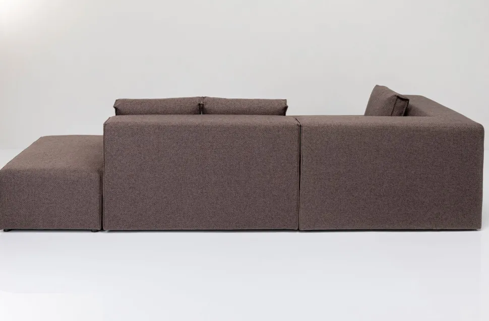 Narożnik Modułowy Infinity Dolce 306x182 Cm Brązowy Lewy