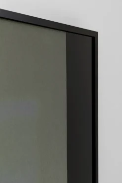 Obraz Czarno-biały Drapacz Chmur Front Szklany 100x150 Cm