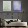 Obraz łódź I Zielone Kwiaty 80x100 Cm Beżowe Tło