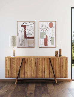 Obraz Do Salonu Oko I Kolorowe Wzory 60x90 Cm