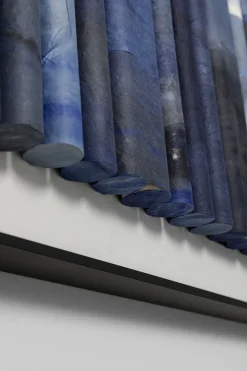 Obraz Do Salonu Poziomy Niebieski Miasto 160x60 Cm