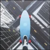 Obraz Duży Do Salonu Kolorowy 3D Skater 149x149 Cm