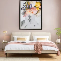 Obraz Flower Lady Pastel 117x154 Cm Kolorowy