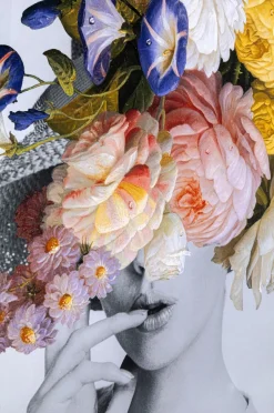 Obraz Flower Lady Pastel 117x154 Cm Kolorowy