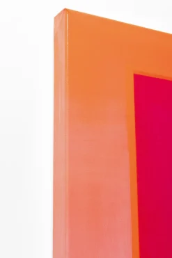 Obraz Kolorowy Geometryczny Płótno Bawełniane 100x150 Cm