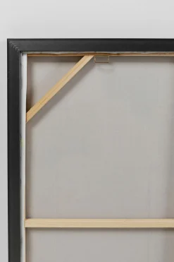 Obraz Kolorowy Ręcznie Malowany Motyw Abstrakcyjny 100x100 Cm