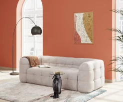 Obraz 3-kolorowy Twarze Abstrakcyjne Rama W Kolorze Naturalnym 90x120 Cm