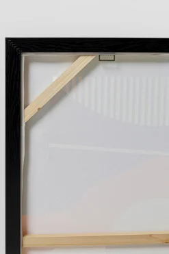 Obraz Kolorowy Zachód Słońca Rama Czarna 75x100 Cm