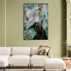Obraz Lady Flower 100x150 Cm Kolorowy