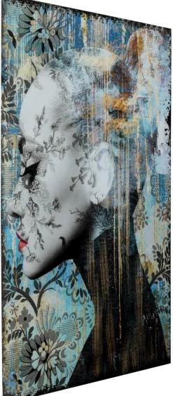 Obraz Lady Flower 100x150 Cm Kolorowy