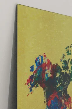 Obraz Metallic Colourful Map 150x100 Cm Kolorowy