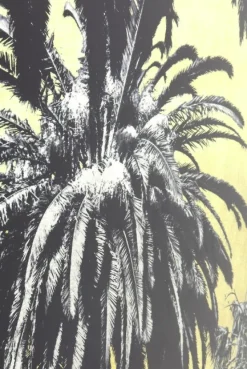 Obraz Metallic Palms 180x120 Cm