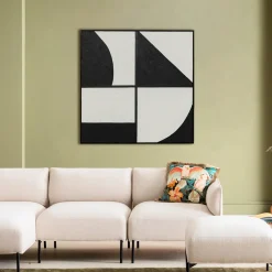 Obraz Modulo 100x100 Cm Czarno-biały
