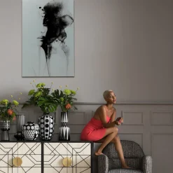 Obraz Smokey Face 100x150 Cm