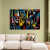 Obraz Szklany Kolorowy Awangardowy 150x100 Cm