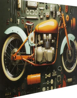 Obraz Szklany Kolorowy 80x60 Cm Motor