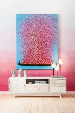 Obraz Touched Flower Boat 120x160 Cm Kolorowy