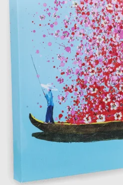 Obraz Touched Flower Boat 80x100 Cm Kolorowy