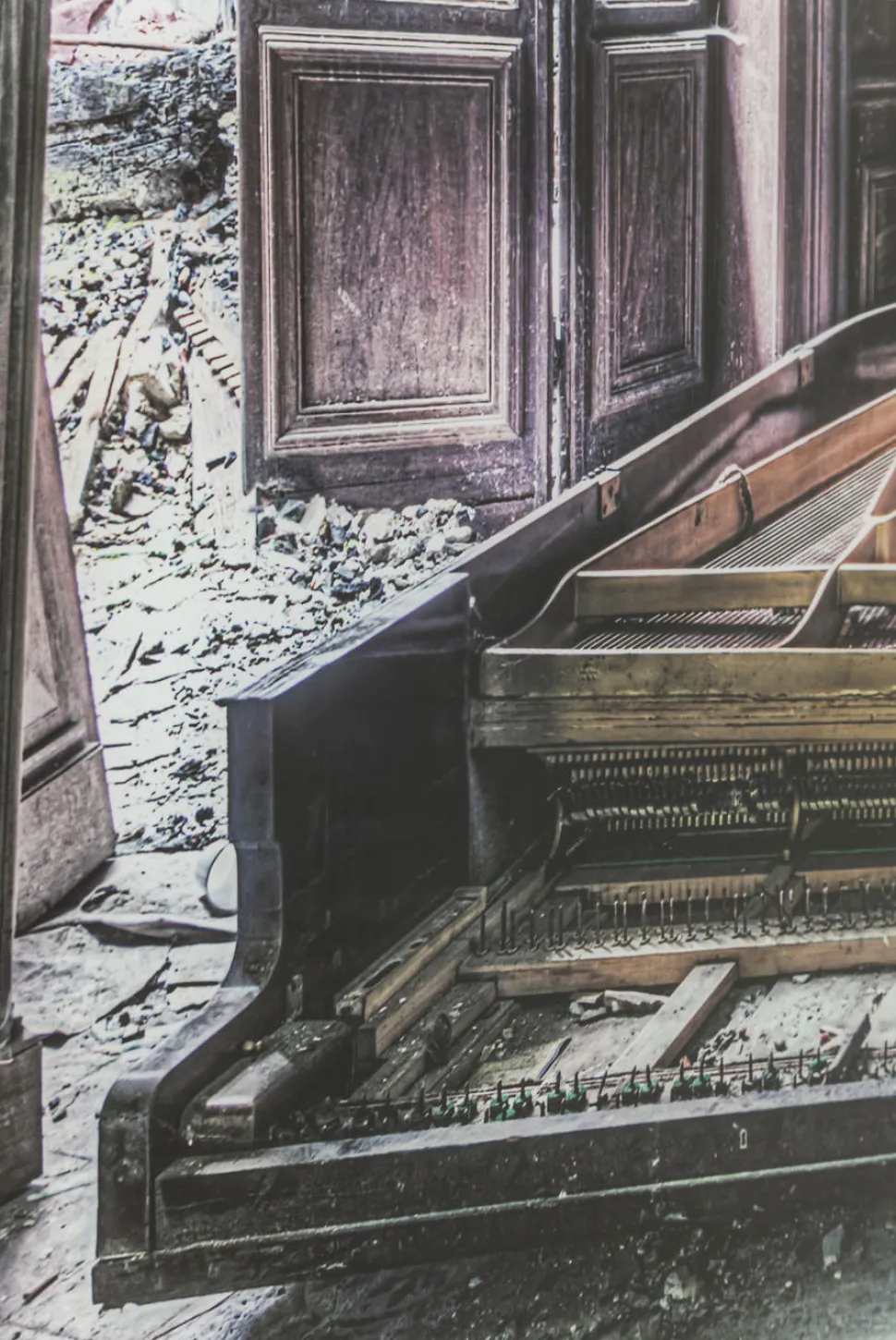 Obraz Vintage Piano Room 150x100 Cm