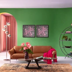 Obraz Z Podświetleniem LED Balonowy Pies 80x80 Cm