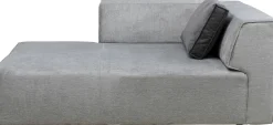 Otoman Infinity Chenille 182x117 Cm Szary Lewy
