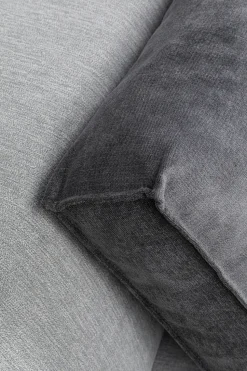 Otoman Infinity Chenille 120x100 Cm Szary
