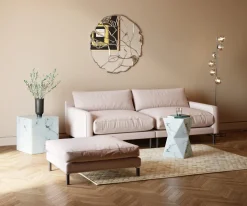 Podnóżek Discovery 102x102 Cm Kremowy
