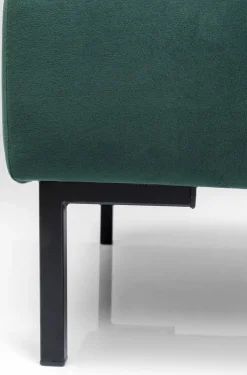 Podnóżek Gianni Velvet 130x62 Cm Ciemnozielony
