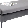 Podnóżek Gianni Velvet 130x62 Cm Ciemnoszary