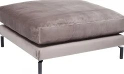 Podnóżek Lullaby 100x100 Cm Taupe