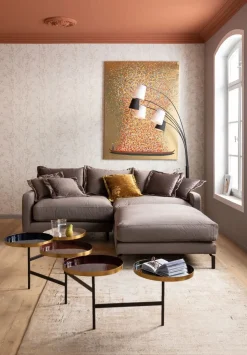 Podnóżek Lullaby 100x100 Cm Taupe