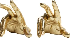 Podpórki Na Książki Fingers 16x21 Cm Złote