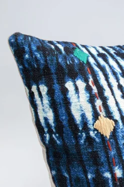 Poduszka Dekoracyjna Desna Patchwork Blue 60x35 Cm