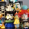 Pojemnik Dekoracyjny Circus 11x26 Cm Kolorowy
