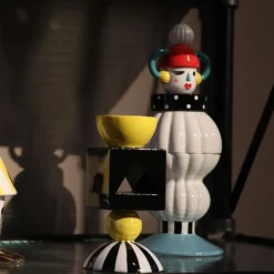 Pojemnik Dekoracyjny Puppet Ø10x26 Cm Kolorowy