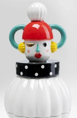 Pojemnik Dekoracyjny Puppet Ø10x26 Cm Kolorowy